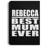 Rebecca Best Mum Ever - Canvas Portrait