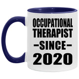 Occupational Therapist Since 2020 - 11oz Accent Mug Purple