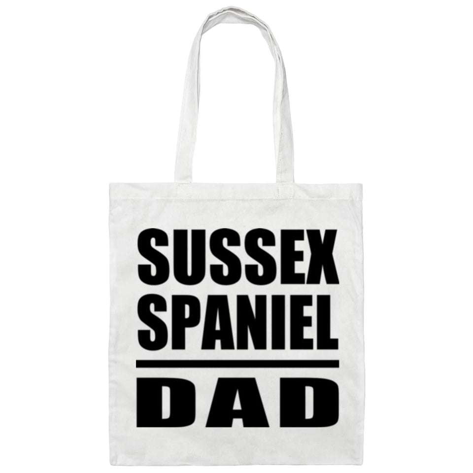 Sussex Spaniel Dad - Tote Bag White