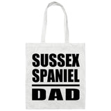 Sussex Spaniel Dad - Tote Bag White