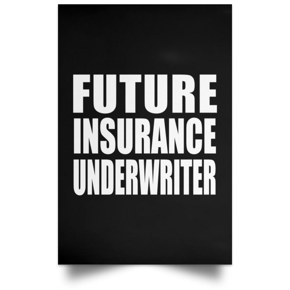 Future Insurance Underwriter - Poster Portrait