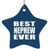 Best Nephew Ever - Star Ornament