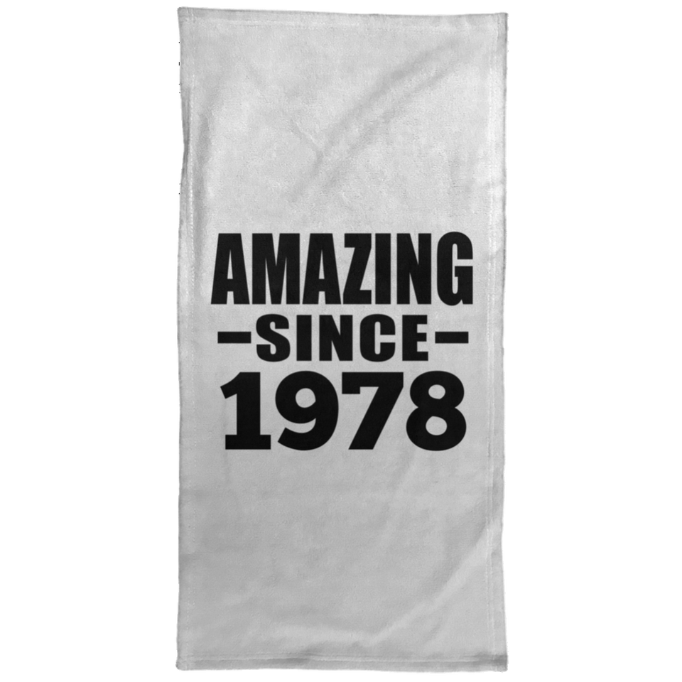 46th Birthday Amazing Since 1978 - Hand Towel