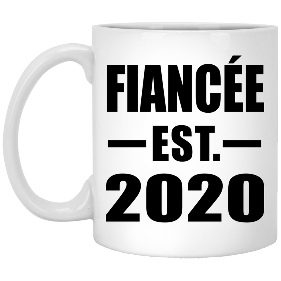 Fiancee Established EST. 2020 - 11oz Coffee Mug