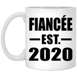 Fiancee Established EST. 2020 - 11oz Coffee Mug