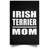 Irish Terrier Mom - Poster Portrait