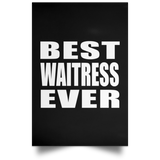 Best Waitress Ever - Poster Portrait