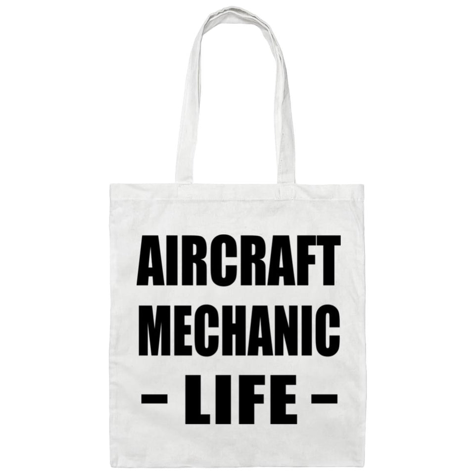 Aircraft Mechanic Life - Tote Bag White