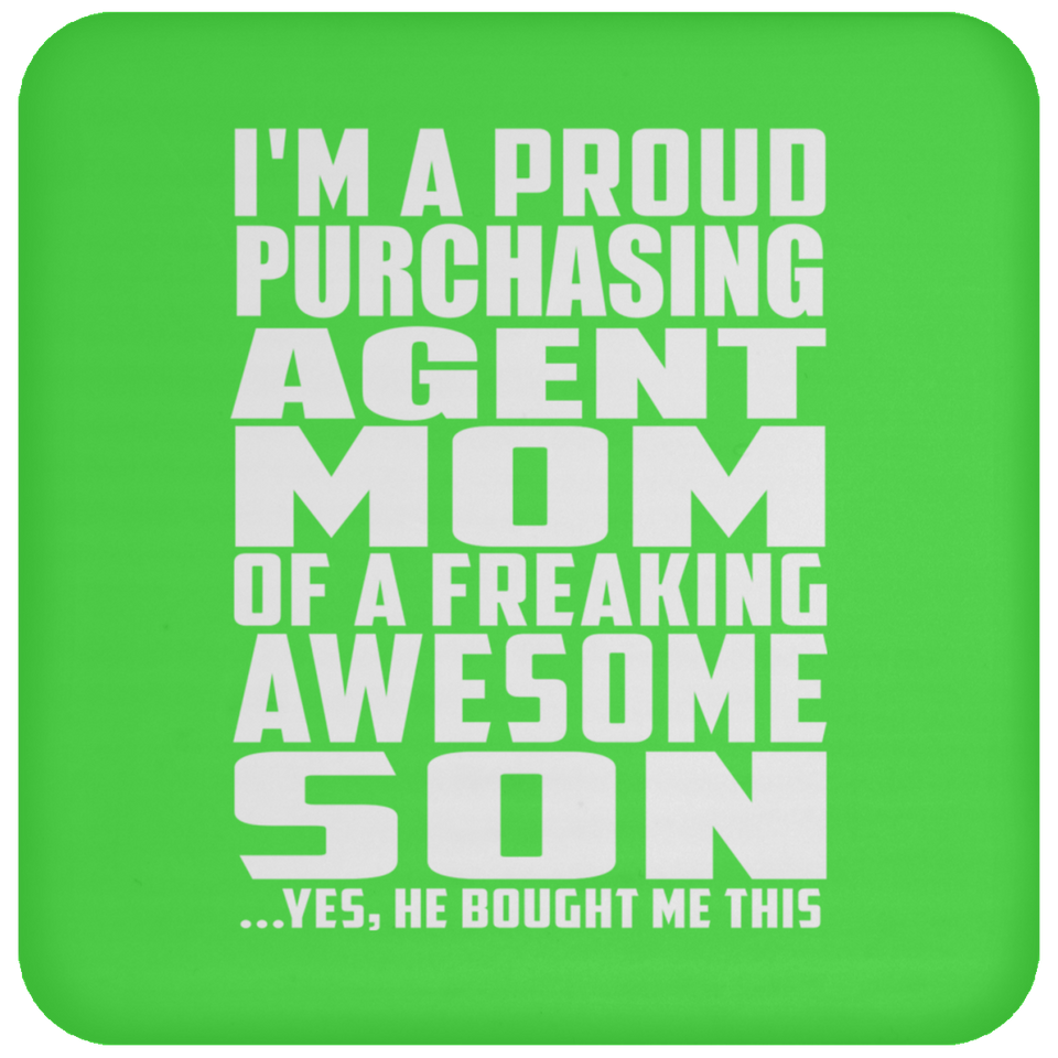 Proud Purchasing Agent Mom Of Awesome Son - Drink Coaster