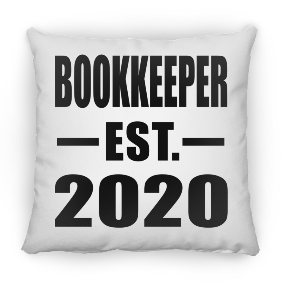 Bookkeeper Established EST. 2020 - Throw Pillow