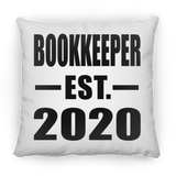 Bookkeeper Established EST. 2020 - Throw Pillow
