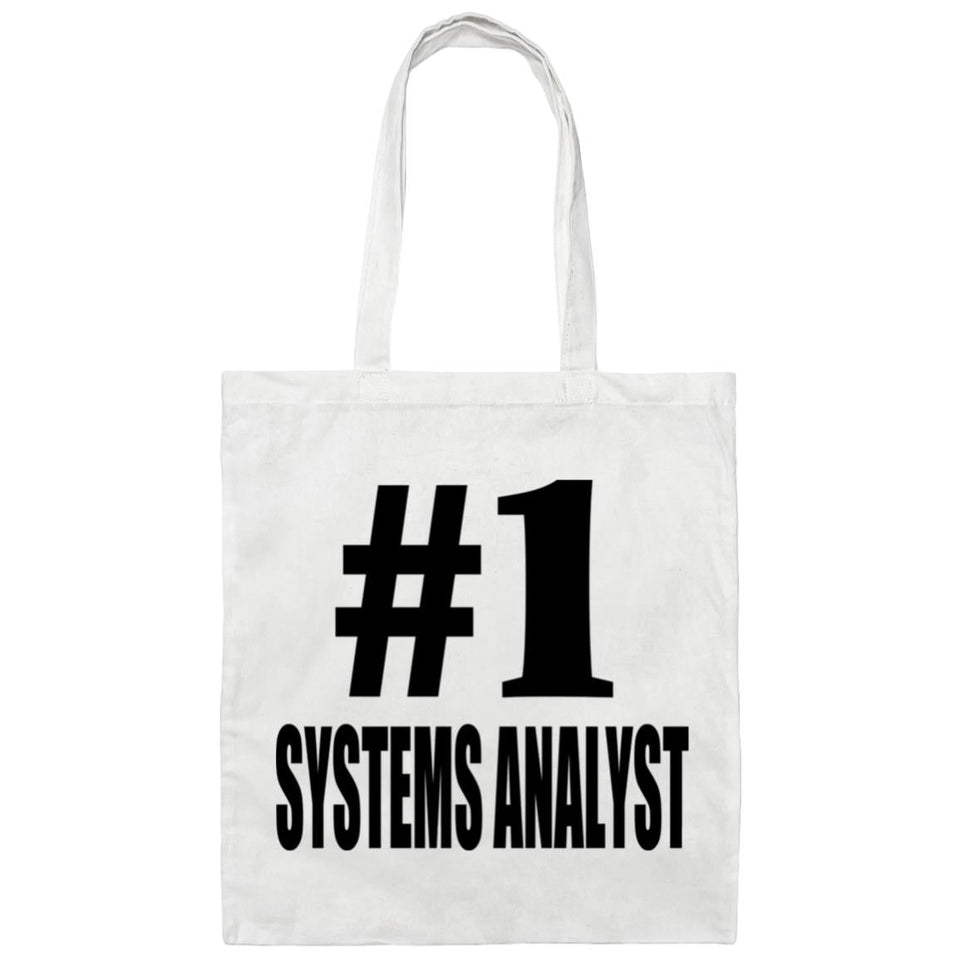 Number One #1 Systems Analyst - Tote Bag White