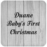 Duane Baby's First Christmas - Drink Coaster F
