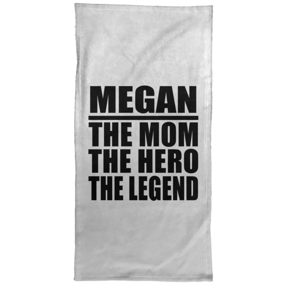 Megan The Mom The Hero The Legend - Hand Towel