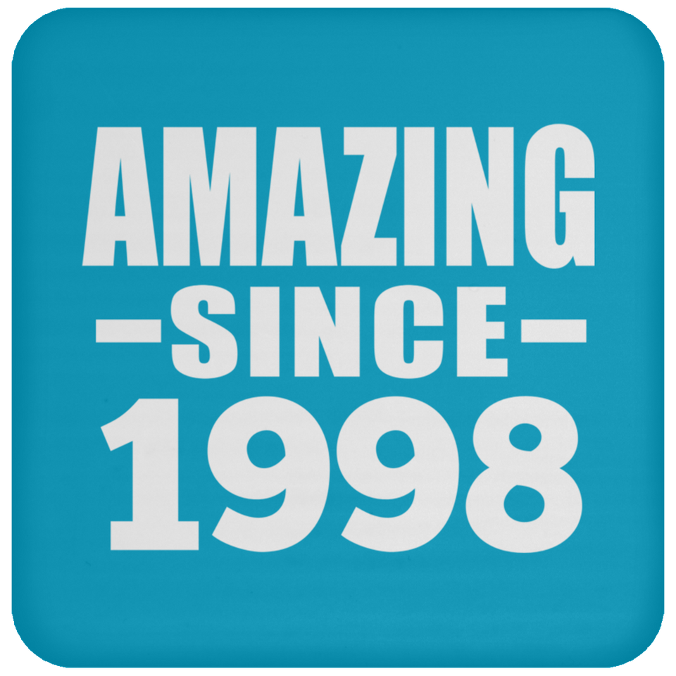 26th Birthday Amazing Since 1998 - Drink Coaster