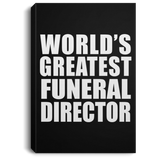 World's Greatest Funeral Director - Canvas Portrait
