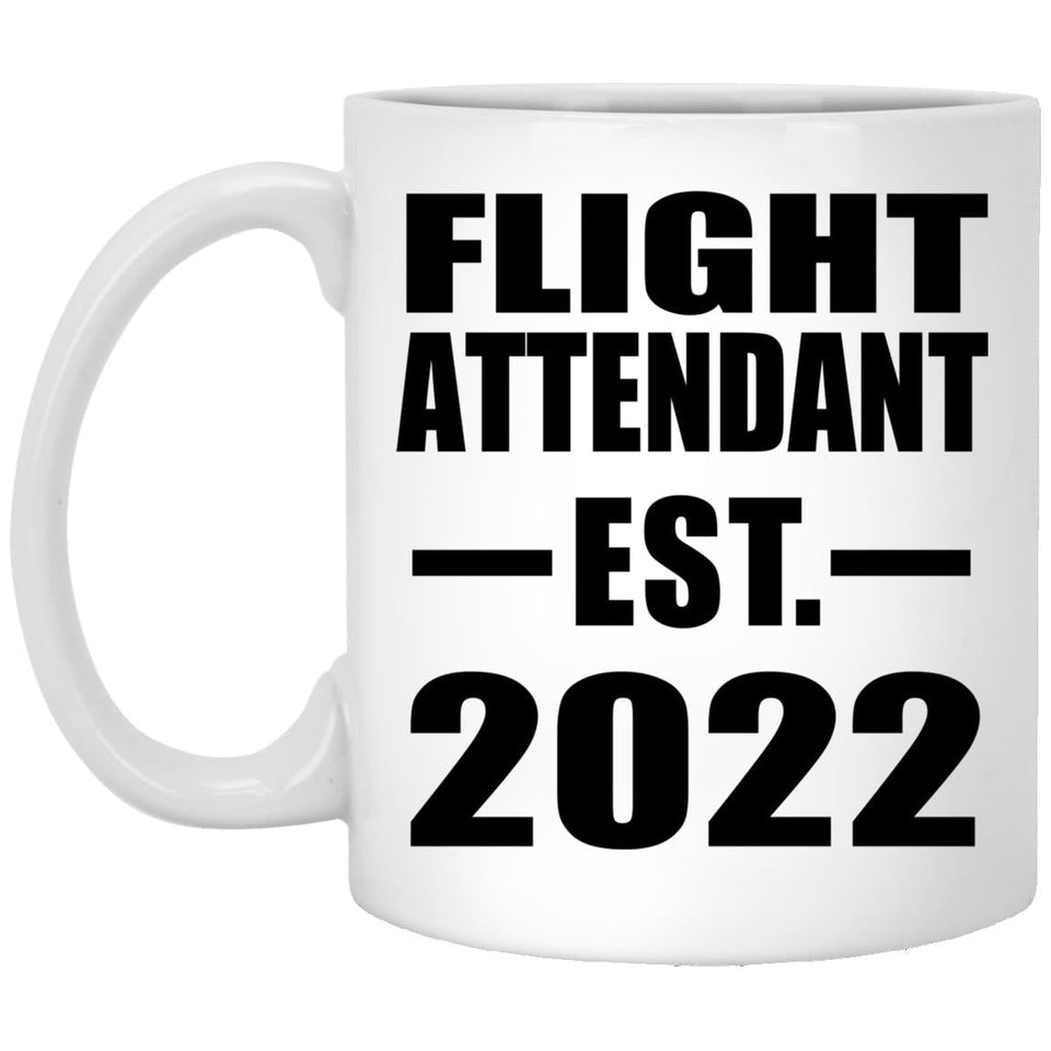 Flight Attendant Established EST. 2022 - 11oz Coffee Mug