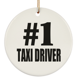 Number One #1 Taxi Driver - Circle Ornament