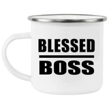 Blessed Boss - 12oz Camping Mug