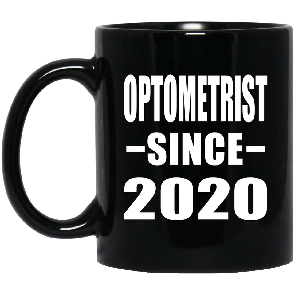 Optometrist Since 2020 - 11oz Coffee Mug Black