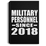 Military Personnel Since 2018 - Canvas Portrait