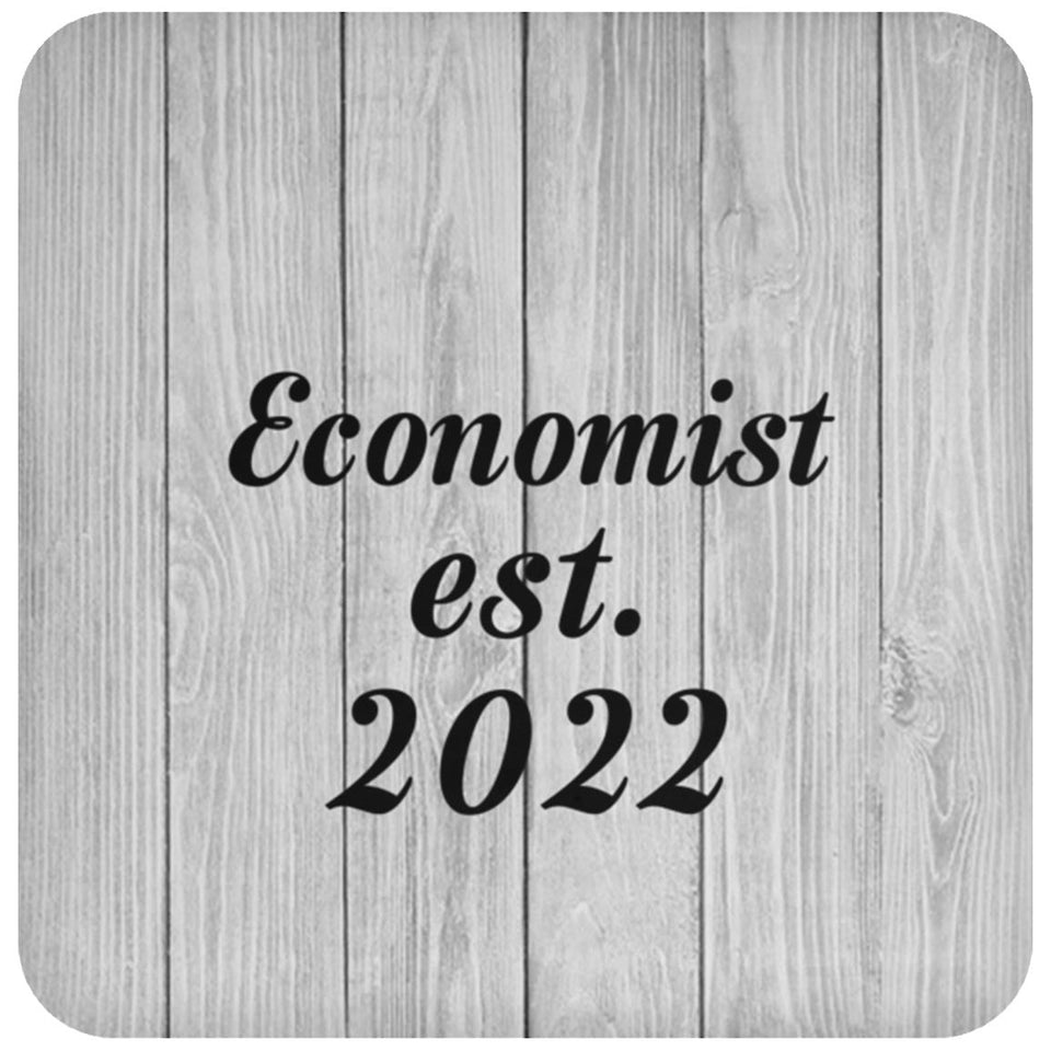 Economist Established Est. 2022 - Drink Coaster F