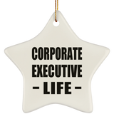 Corporate Executive Life - Star Ornament