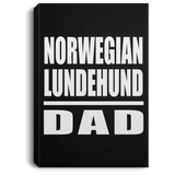 Norwegian Lundehund Dad - Canvas Portrait