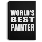 World's Best Painter - Canvas Portrait