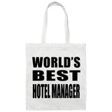 World's Best Hotel Manager - Tote Bag White