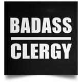 Badass Clergy - Poster Square