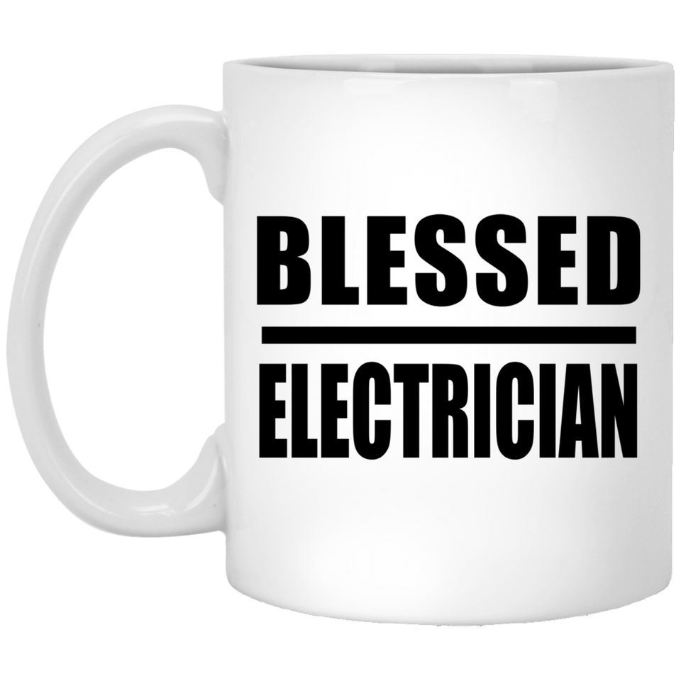 Blessed Electrician - 11oz Coffee Mug