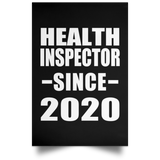 Health Inspector Since 2020 - Poster Portrait
