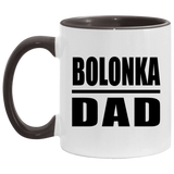 Bolonka Dad - 11oz Accent Mug Black
