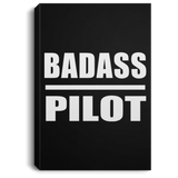 Badass Pilot - Canvas Portrait