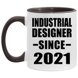 Industrial Designer Since 2021 - 11oz Accent Mug Black