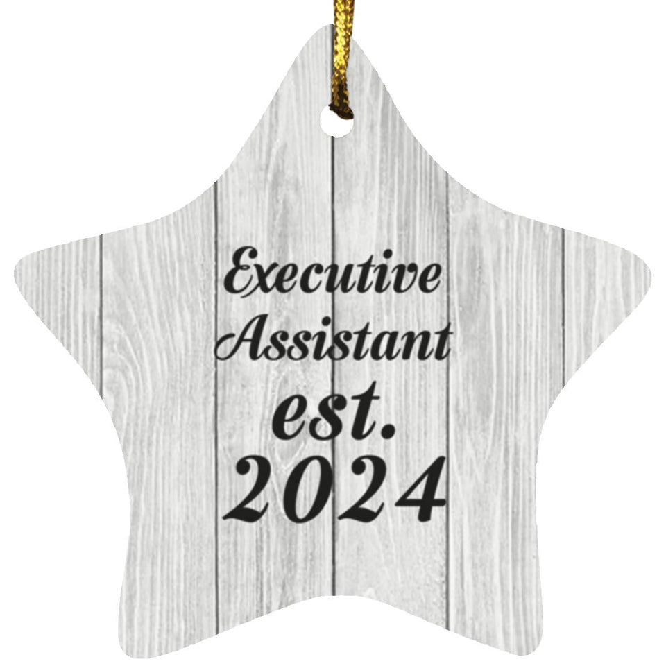 Executive Assistant Established Est. 2024 - Star Ornament F