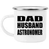 Dad Husband Astronomer - 12oz Camping Mug