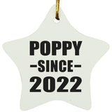 Poppy Since 2022 - Star Ornament