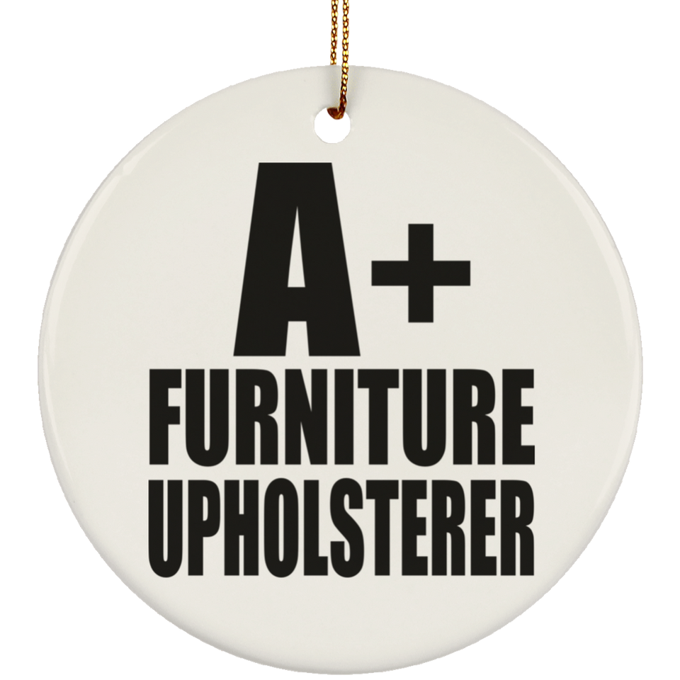 A+ Furniture Upholsterer - Circle Ornament
