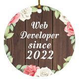 Web Developer Since 2022 - Circle Ornament A