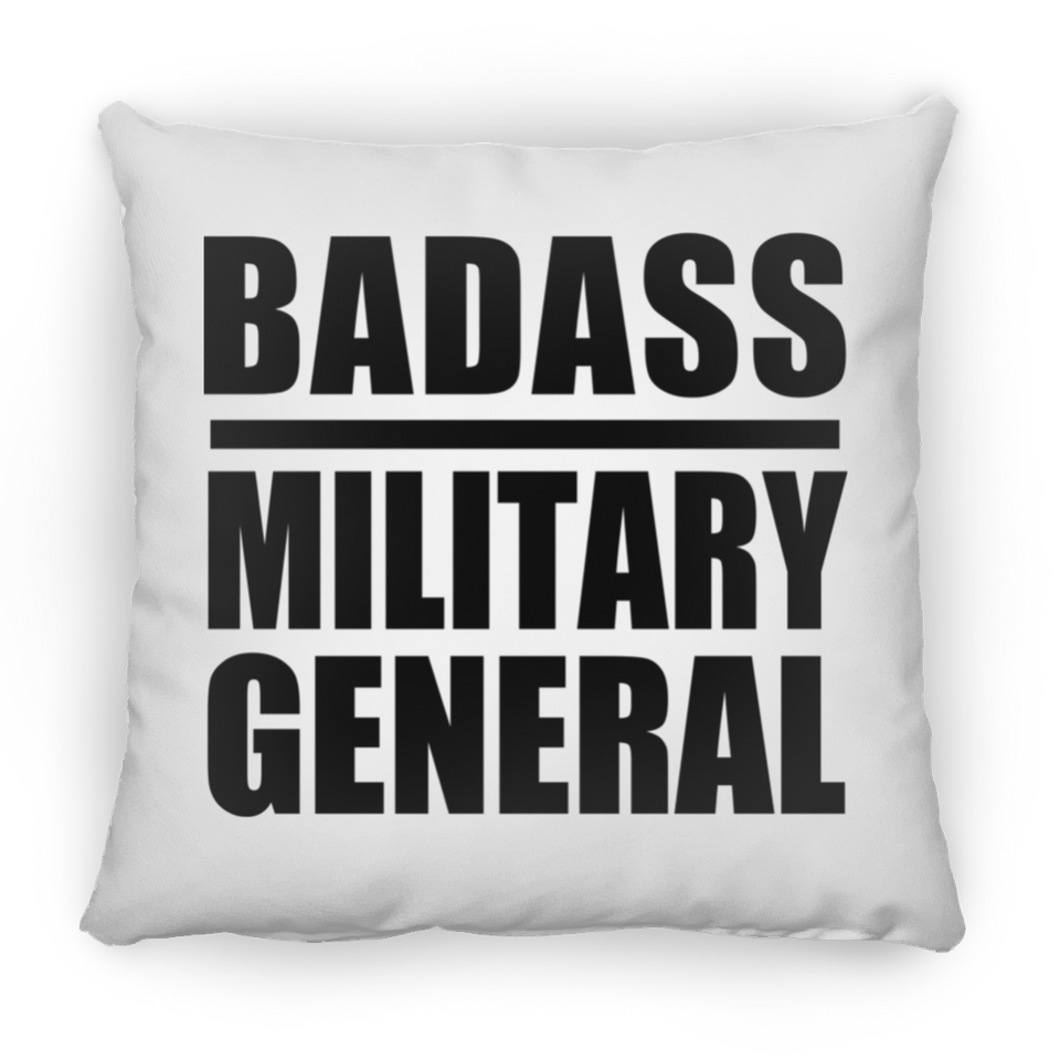 Badass Military General - Throw Pillow