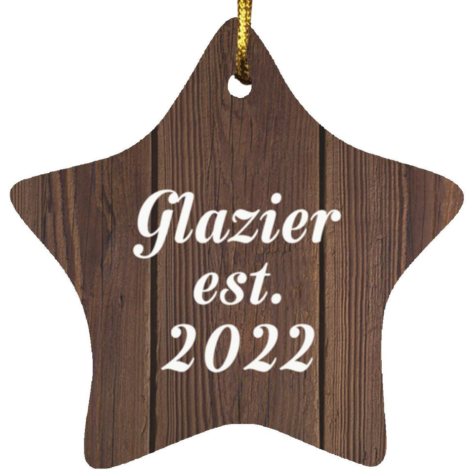 Glazier Established Est. 2022 - Star Ornament D
