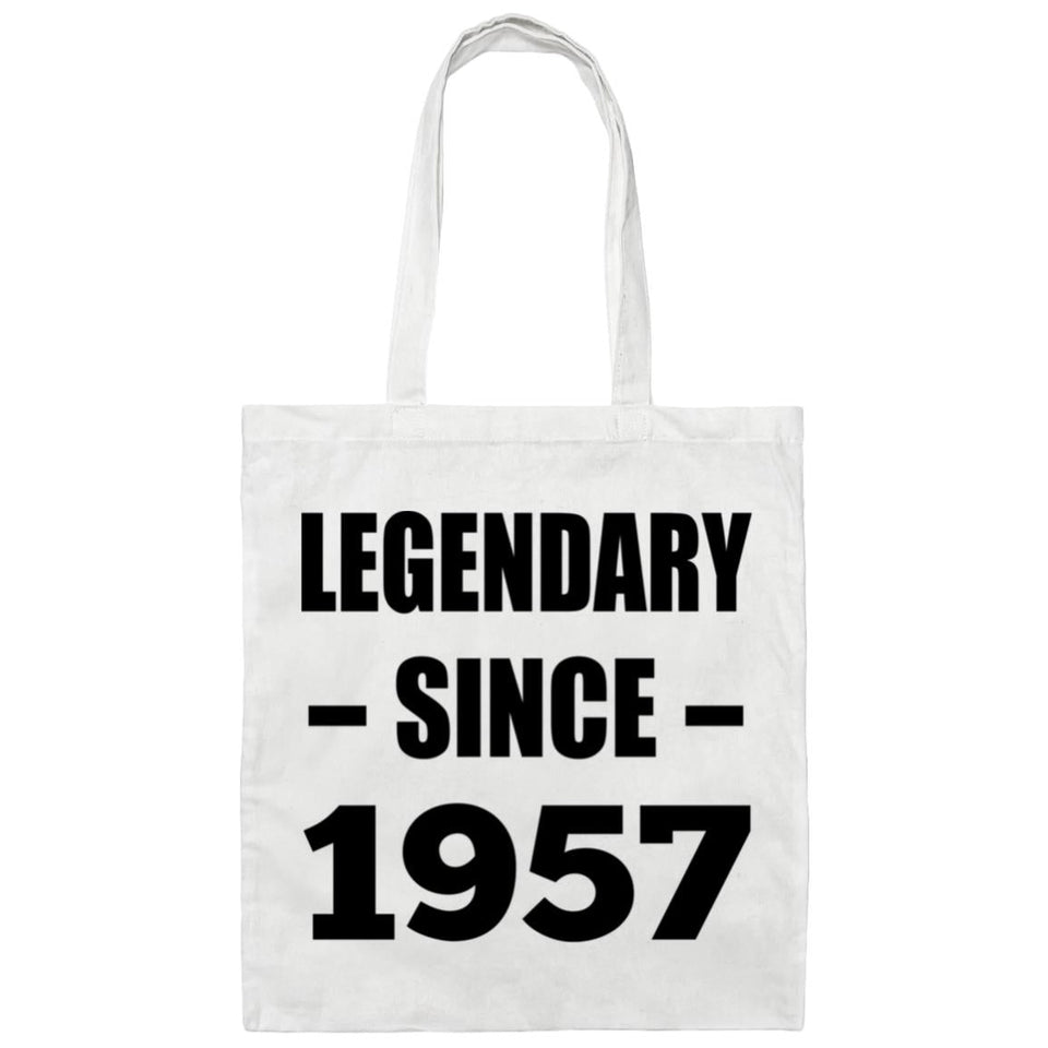 67th Birthday Legendary Since 1957 - Tote Bag White
