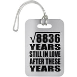 94th Anniversary Square Root of 8836 Years Still In Love - Luggage Bag Tag