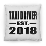 Taxi Driver Established EST. 2018 - Throw Pillow
