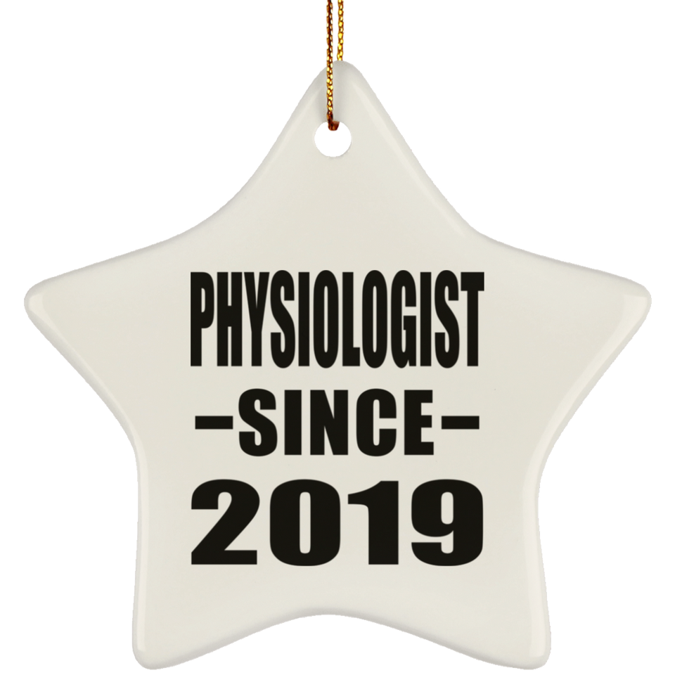 Physiologist Since 2019 - Star Ornament