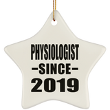 Physiologist Since 2019 - Star Ornament