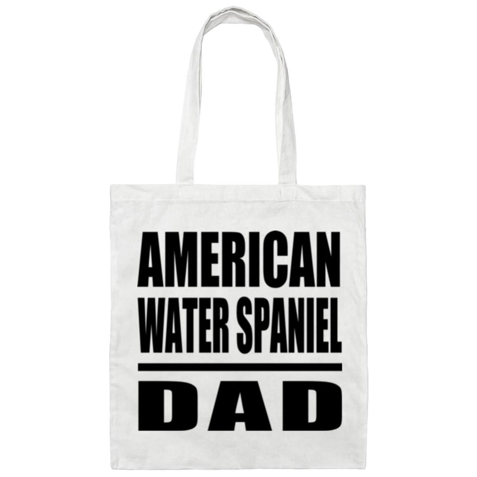 American Water Spaniel Dad - Tote Bag White