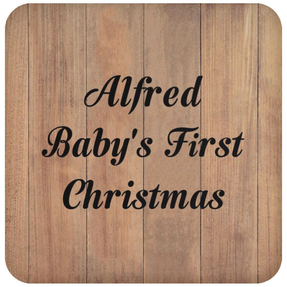 Alfred Baby's First Christmas - Drink Coaster C